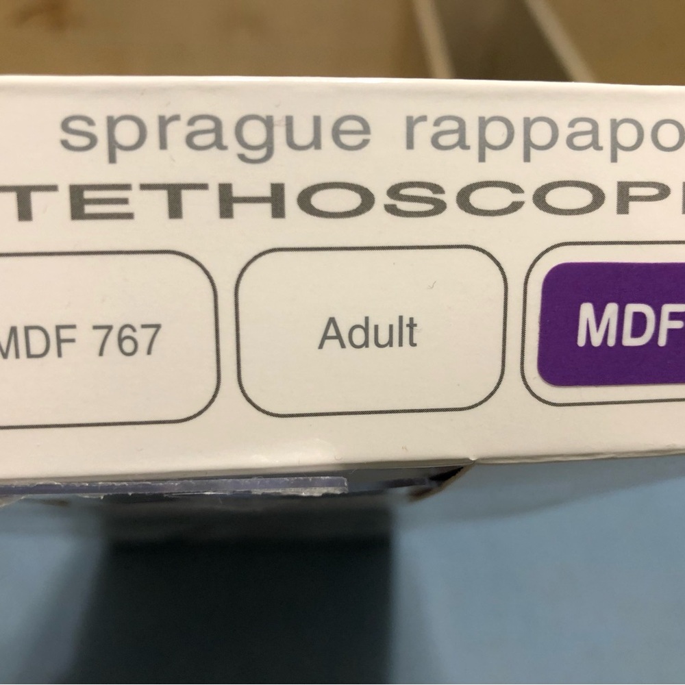 MDF Sprague Rappaport Stethoscope - Picture 2 of 3